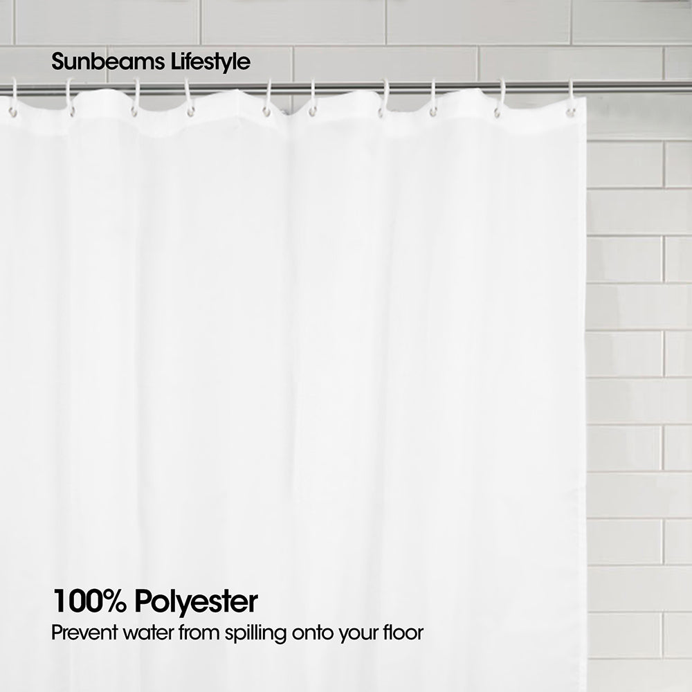 PRIMEO Shower Curtain 180x180 cm 90 GSM