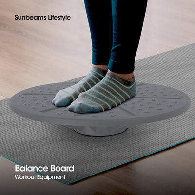 FITSPIRE Premium PP Balance Board | Exercise | Fitness | Home Gym | Workout Equipment | Yoga Amazing Gift Idea For Any Occasion!