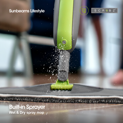SCRUBZ Premium Microfiber Spray Mop