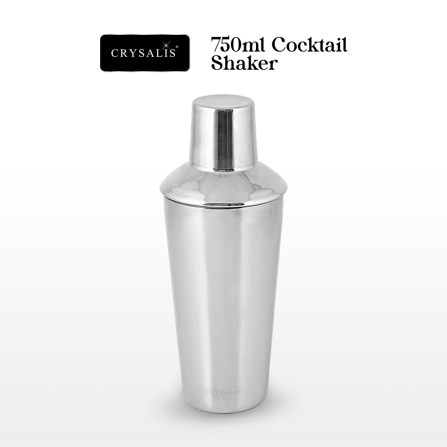 750ml CRYSALIS Double wall Cocktail Shaker