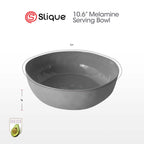 Slique Avotech Melamine Dinnerware Collection – Plates, Bowls, Tumblers & Spoon | Durable, Lightweight, BPA-Free