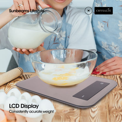 CRYSALIS Smart Food Nutrition Scale Compatible for IOS & Android