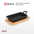 [Official] Slique Cast Iron Sizzling Soup Pot/Casserole & Skillet - Heavy Duty Deep Dish Cookware