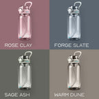 QUENCHA BPA-Free Water Bottle 1000ml Reusable Water Bottle • Built-In Straw • Leak-Proof Lid