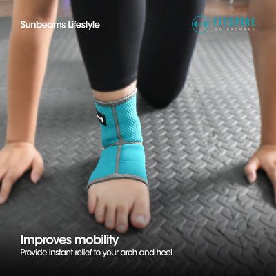 FITSPIRE Ankle Support 70% Neoprene | 30% Nylon Exercise | Fitness | Home Gym | Workout Equipment | Yoga Amazing Gift Idea For Any Occasion!