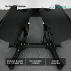 FITSPIRE Iron Dumbbell Stand Rack