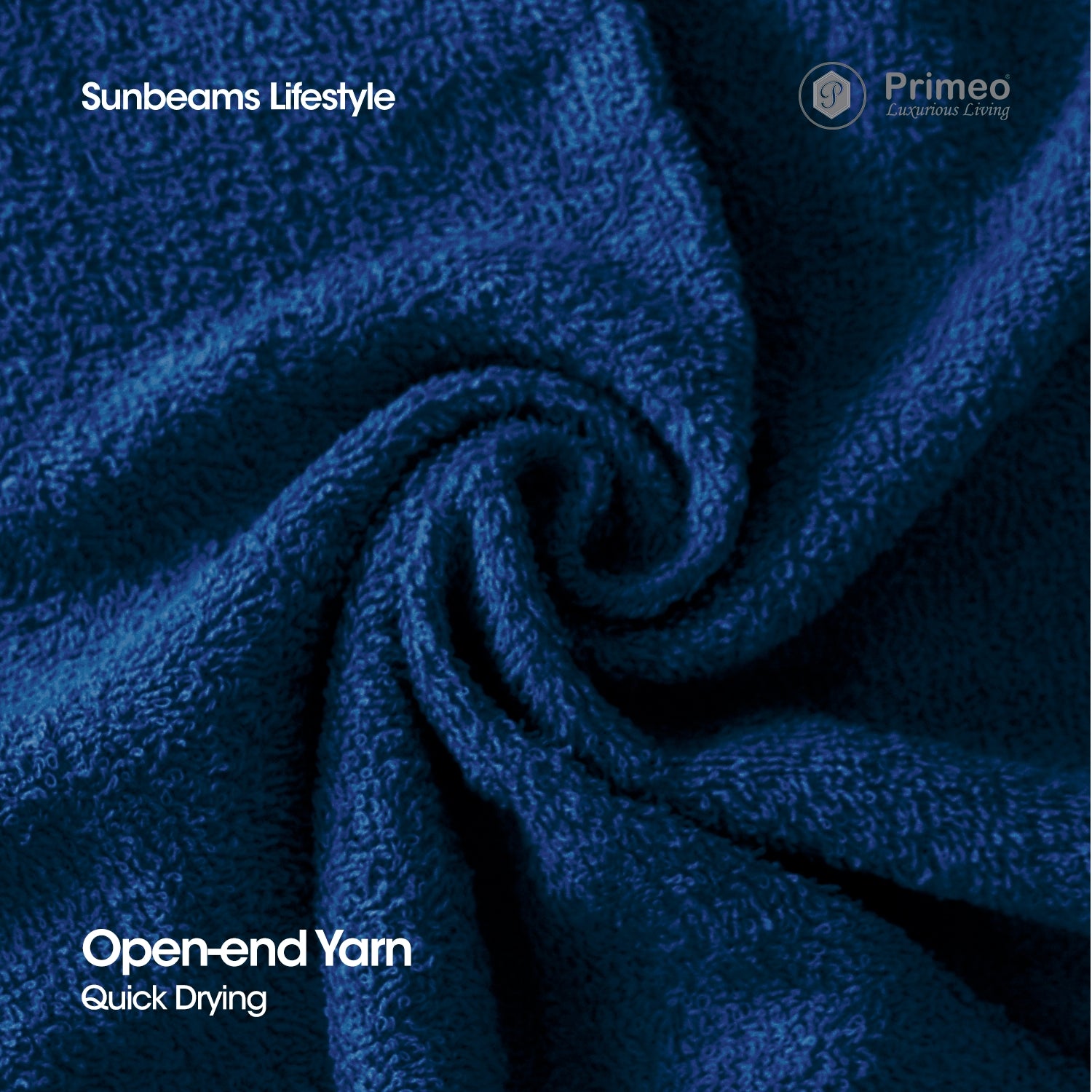 PRIMEO MY BASICS 100% Cotton Bath Towel