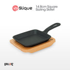 [Official] Slique Cast Iron Sizzling Soup Pot/Casserole & Skillet - Heavy Duty Deep Dish Cookware