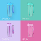 QUENCHA Kids Water Bottle 650ml  BPA-Free • Built-In Straw • Leak-Proof • Kid-Friendly Design