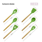 Slique Avotech Kitchen Utensils Collection Silicone & Nylon Cooking Tools