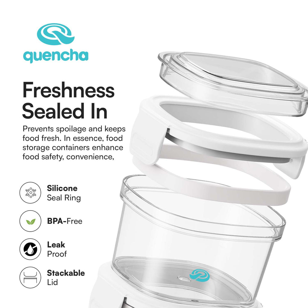 Quencha 230ml food storage container set