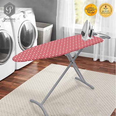 PRIMEO Premium Metal Ironing Board 110cm X 33cm X 86cm Modern Italian Design Amazing Gift Idea For Any Occasion!
