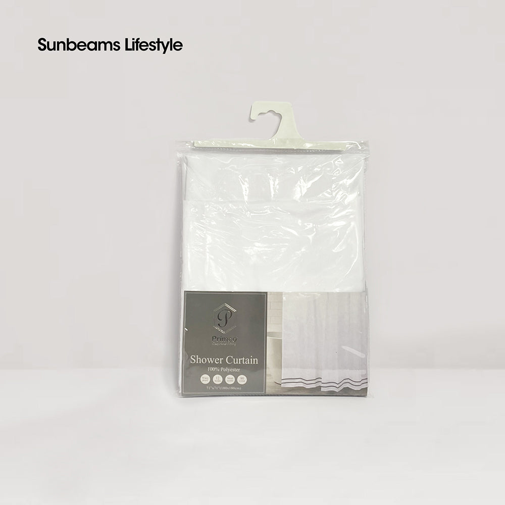 PRIMEO Shower Curtain 180x180 cm 90 GSM