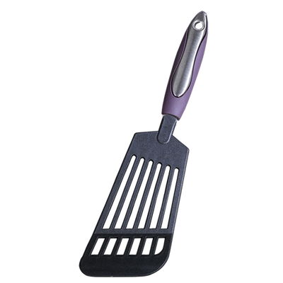 SLIQUE Nylon Kitchen Utensil Tools TPR | Silicone Handle | Kitchen Essentials Amazing Gift Idea For Any Occasion!