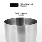 750ml CRYSALIS Double wall Cocktail Shaker