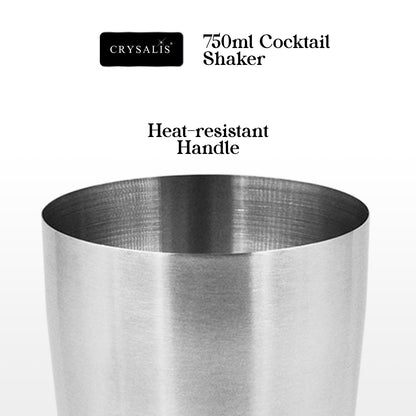 750ml CRYSALIS Double wall Cocktail Shaker