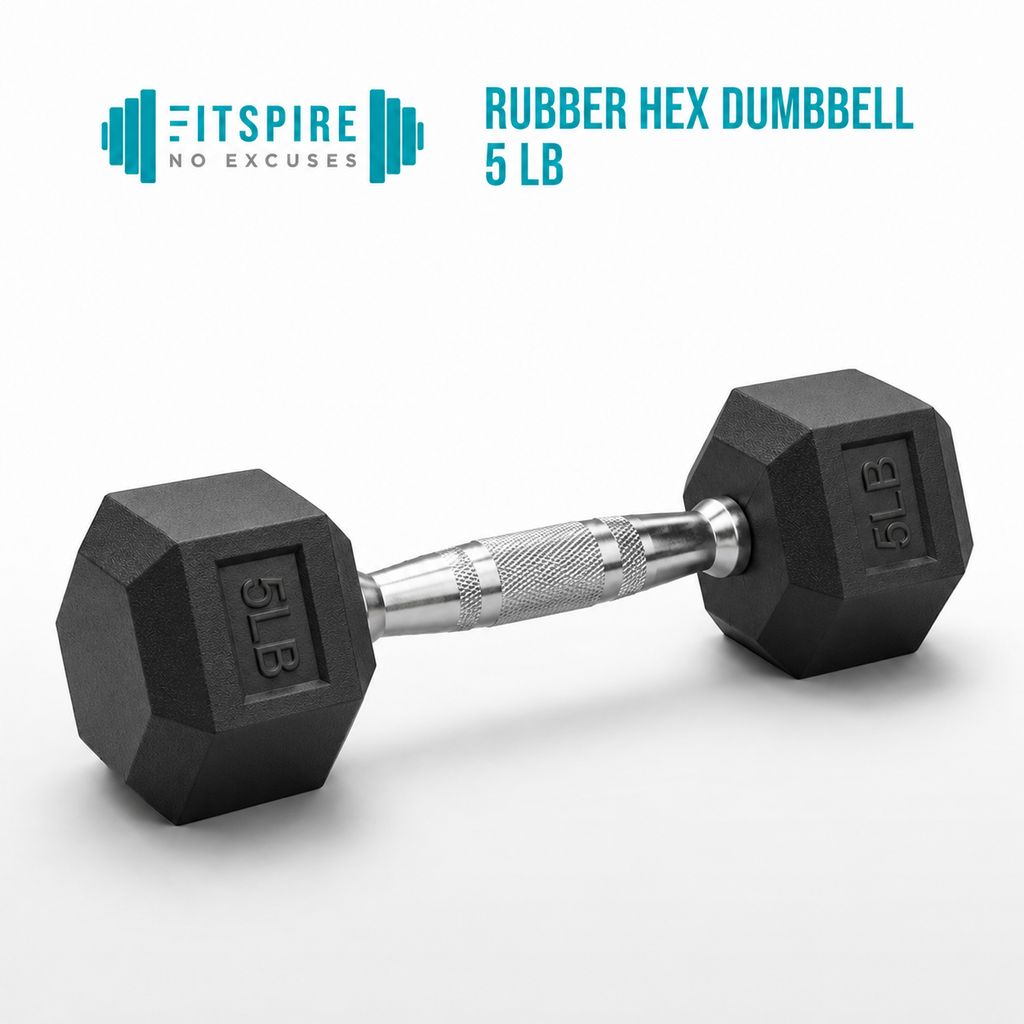 FITSPIRE Adjustable Dumbbell Weight lift Dumbbell Exercise Fitness Strength Training Workout Equipment
