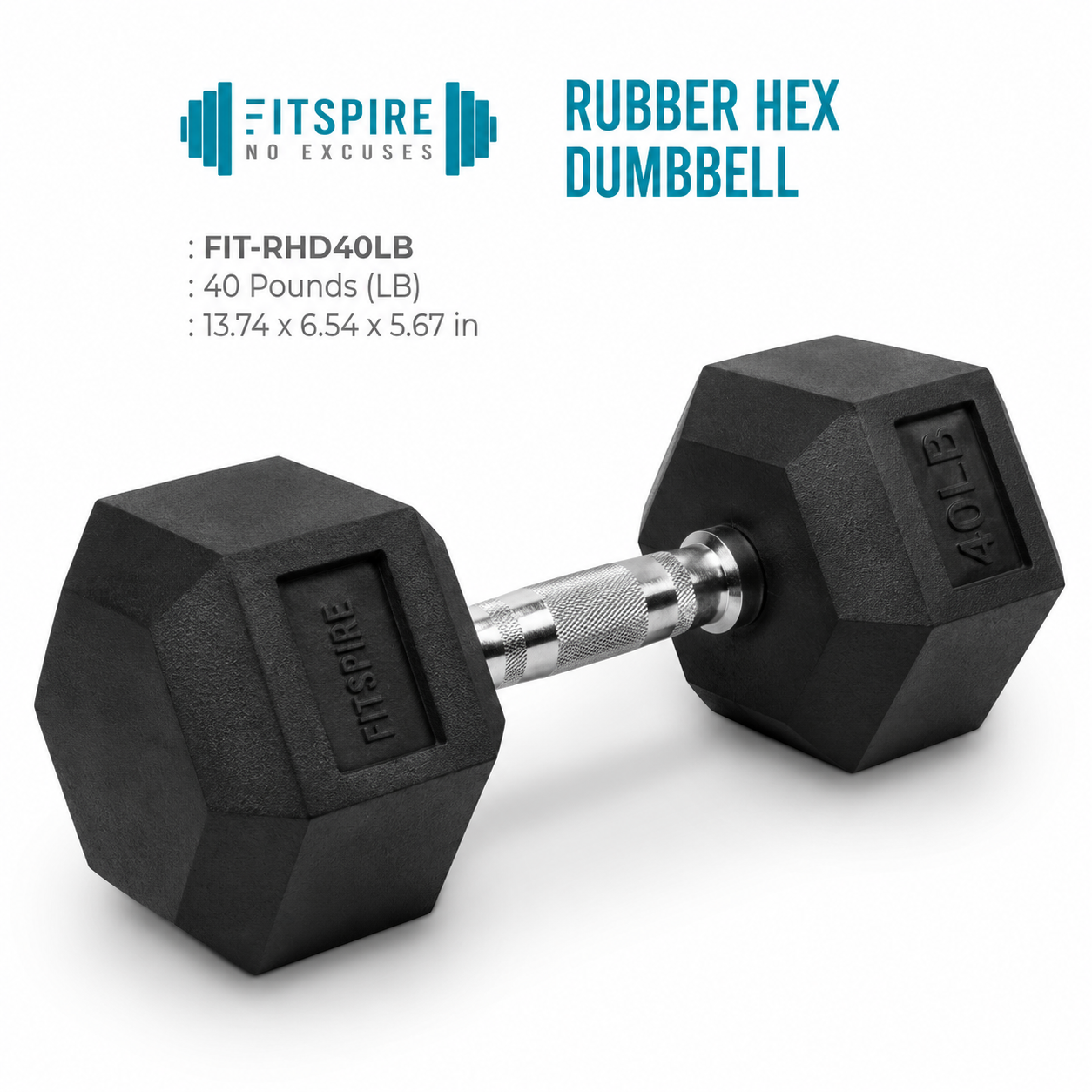 FITSPIRE Adjustable Dumbbell Weight lift Dumbbell Exercise Fitness Strength Training Workout Equipment
