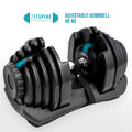 FITSPIRE Adjustable Dumbbell Weight lift Dumbbell Exercise Fitness Strength Training Workout Equipment