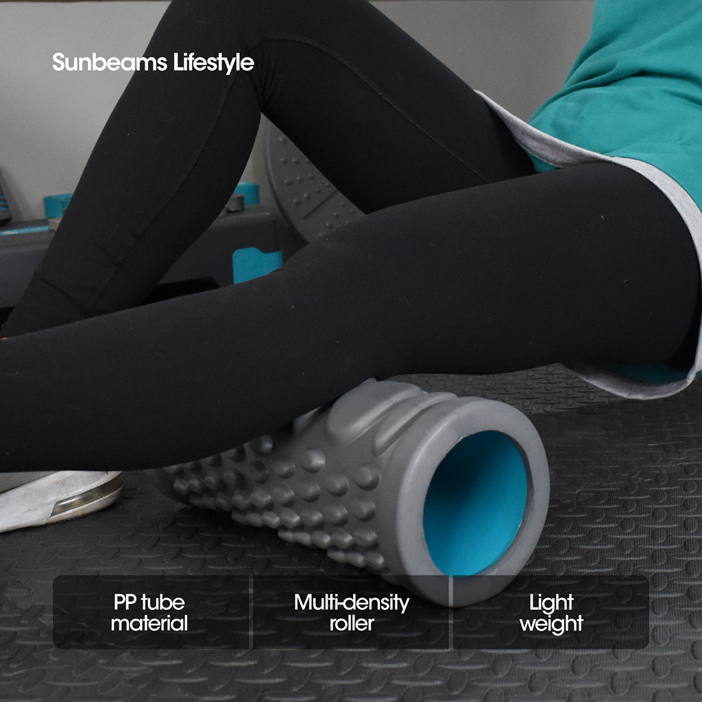 FITSPIRE Premium EVA | PP Tube Yoga Hollow Foam Roller | Exercise | Fitness | Home Gym | Workout Equipment | Yoga Amazing Gift Idea For Any Occasion!
