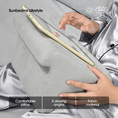 GRAY LABEL Premium Tablet Pillow Stand Memory Foam