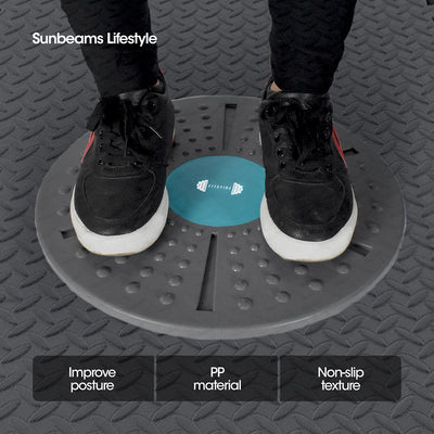 FITSPIRE Premium PP Balance Board | Exercise | Fitness | Home Gym | Workout Equipment | Yoga Amazing Gift Idea For Any Occasion!