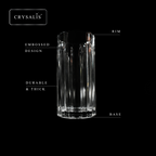 CRYSALIS Royalty Highball Glass 4pcs Set 390ml | 14oz