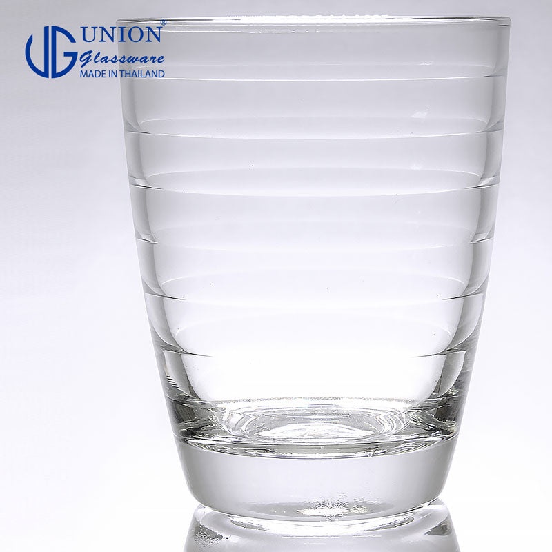 UNION GLASS Thailand Premium Clear Glass Rock Glass Water, Juice, Soda, Liquor Glass 265 ml | 9oz Set of 6 Amazing Gift Idea For Any Occasion!