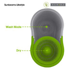 SCRUBZ Premium Microfiber Spin Magic Mop with Spinner 4L