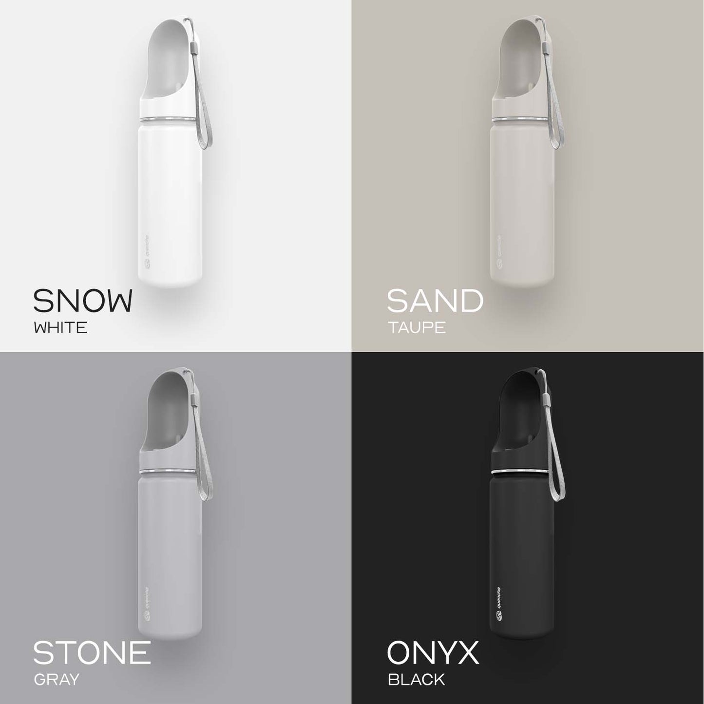 Quencha 550ml Stainless Steel Double Wall Insulated Pet Tumbler