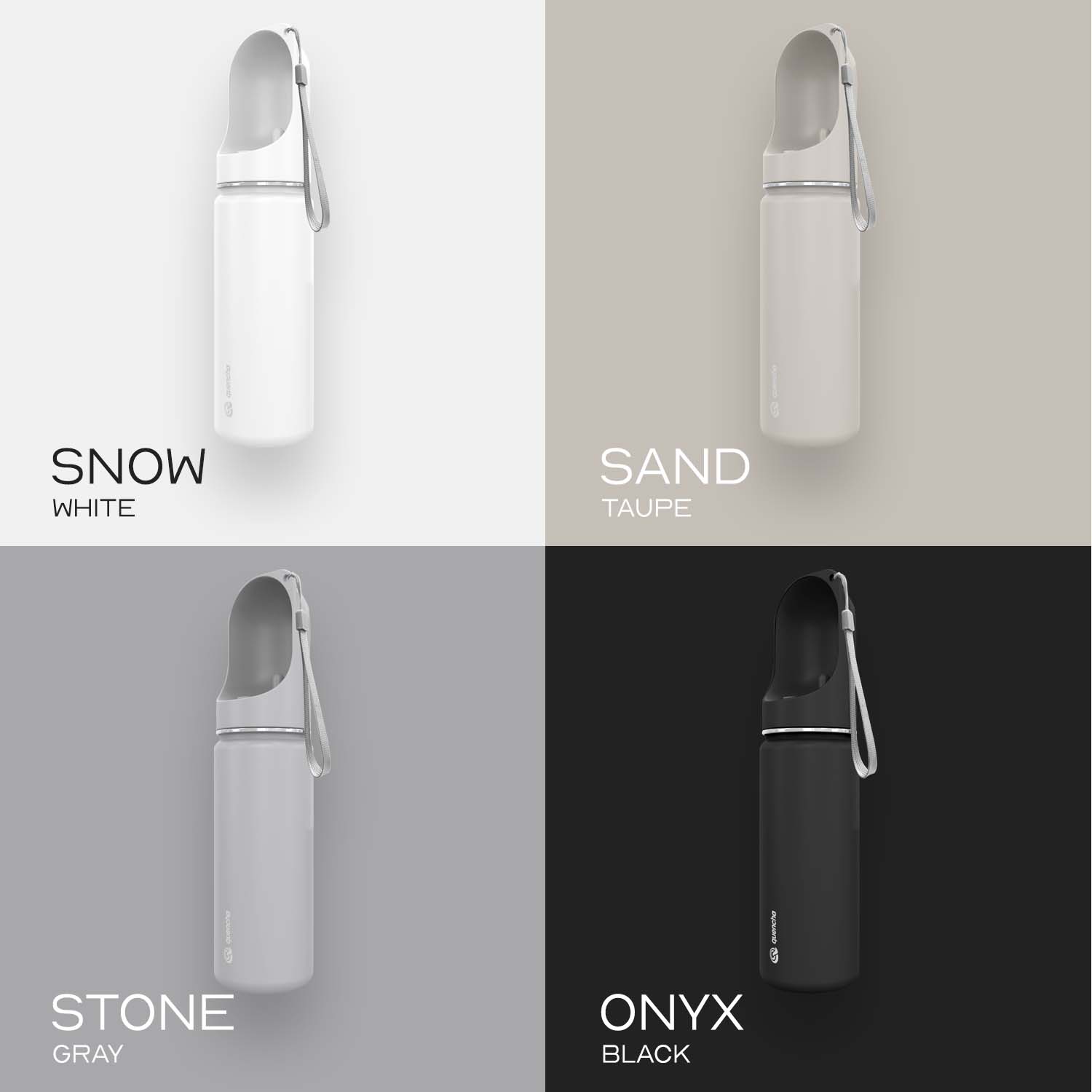 Quencha 550ml Stainless Steel Double Wall Insulated Pet Tumbler