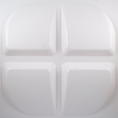 NEST DESIGN LAB 3D Wall-Art Nukua 4pcs 500mm X 500mm X 1.0mm Amazing Gift Idea For Any Occasion!