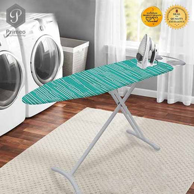 PRIMEO Premium Metal Ironing Board 110cm X 33cm X 86cm Modern Italian Design Amazing Gift Idea For Any Occasion!