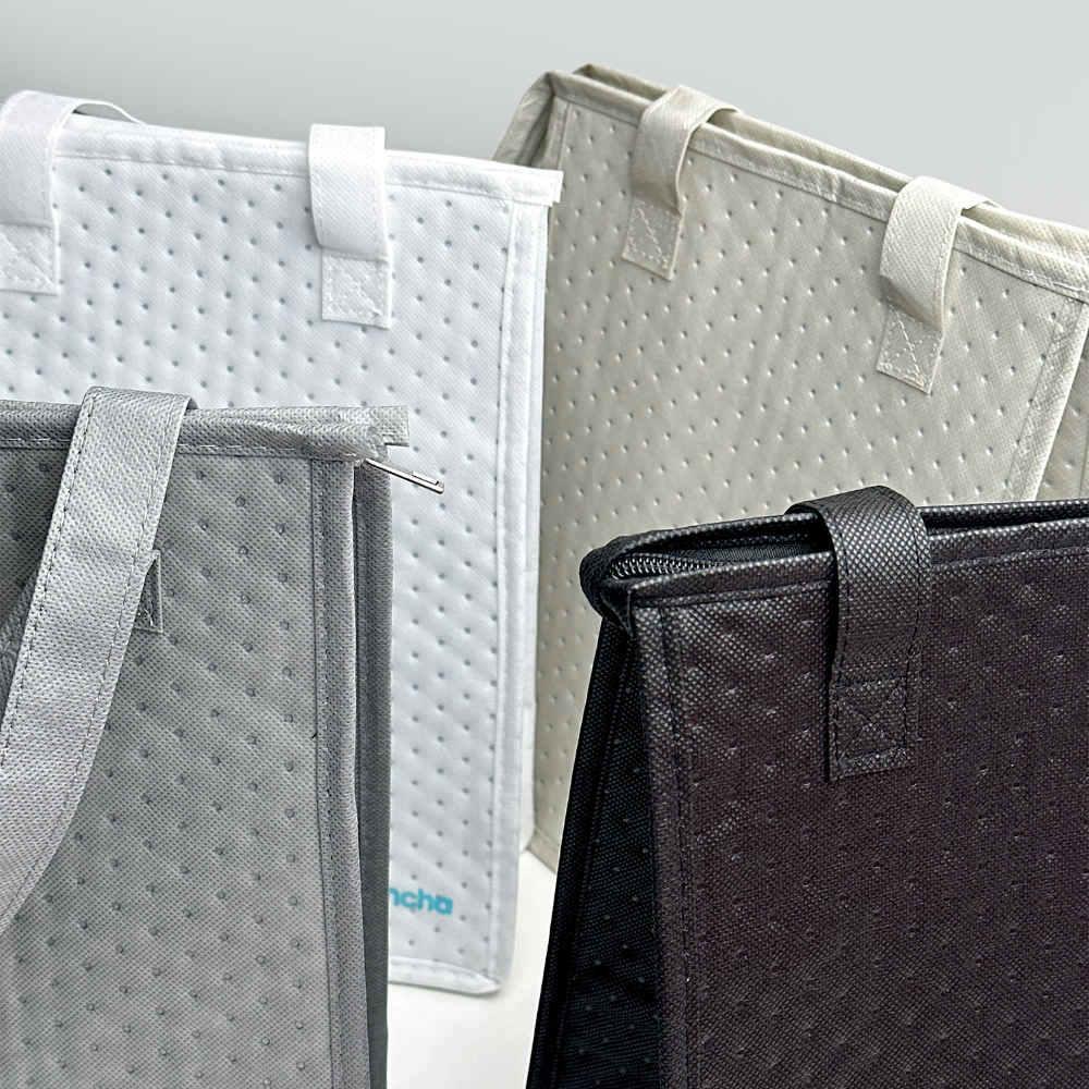 Quencha Thermal Lunch Bag High Capacity Insulated Food Briefcase Multi-Compartment Leakproof