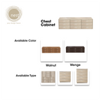 NEST DESIGN LAB Premium 3 Layer Drawer Chest TV Cabinet