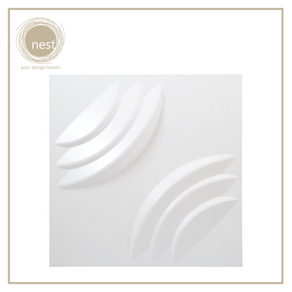 NEST DESIGN LAB 3D Wall-Art Rhyme 11pcs 300x300x1.5mm