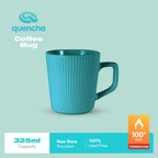 Quencha 325ml Chip Resistant Coffee Mug Porcelain Coffee Cup