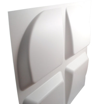 NEST DESIGN LAB 3D Wall-Art Nukua 4pcs 500mm X 500mm X 1.0mm Amazing Gift Idea For Any Occasion!