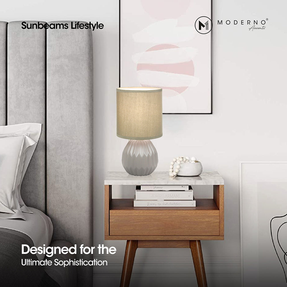 MODERNO Premium Ceramic Table Lamp Contemporary Design