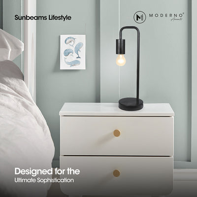 MODERNO Premium Industrial Design Metal Table Lamp