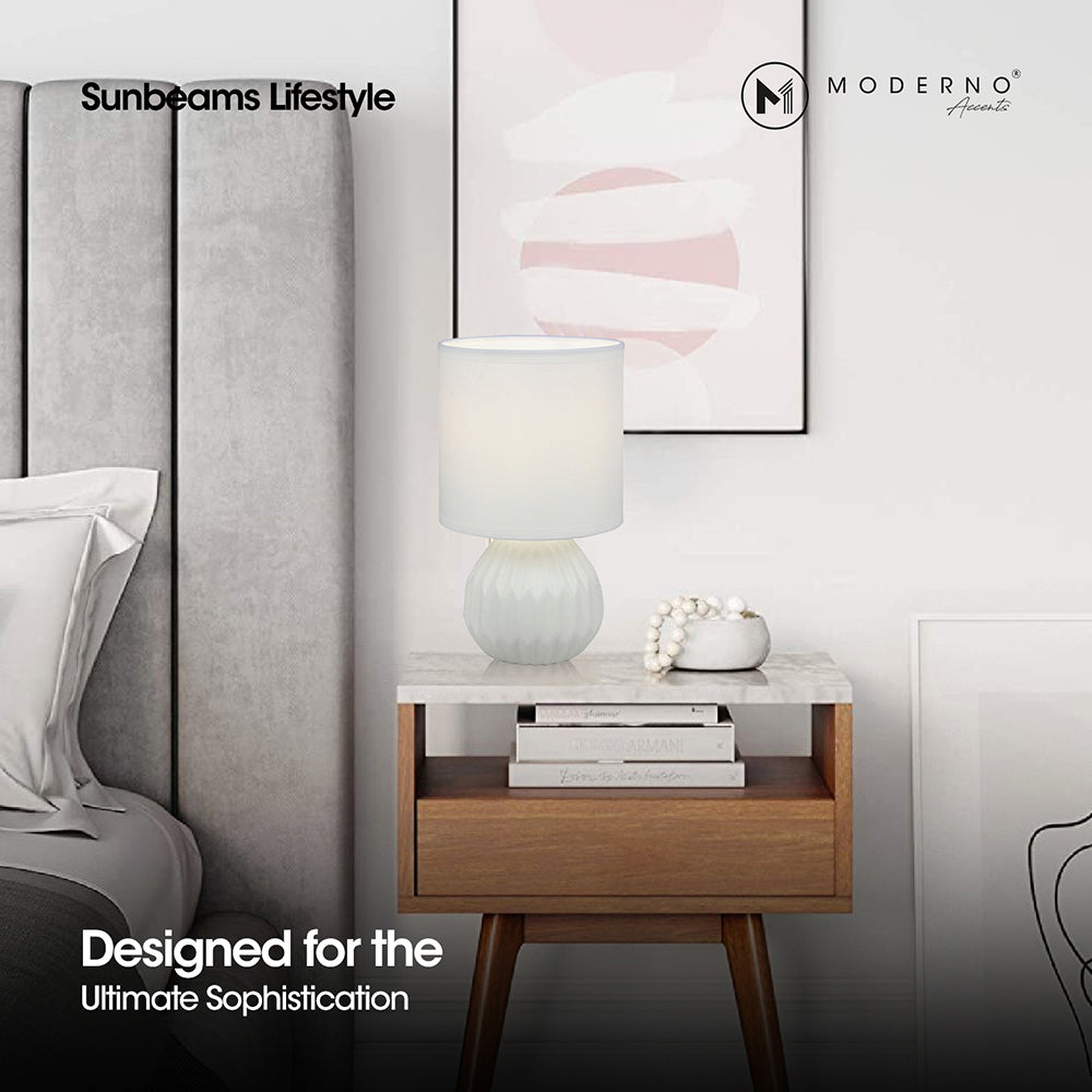 MODERNO Premium Ceramic Table Lamp Contemporary Design