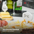SLIQUE Porcelain Cheese Marker [Set of 6]