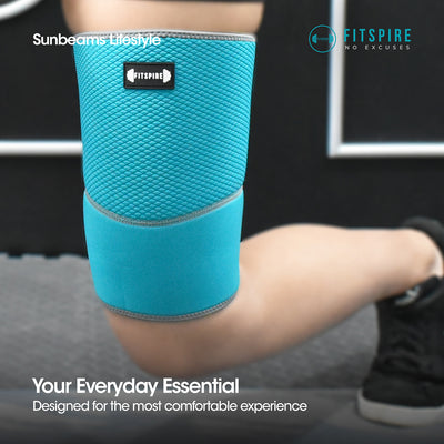 FITSPIRE Thigh Support 70% Neoprene | 30% Nylon Exercise| Fitness| Home Gym| Workout Equipment| Yoga Amazing Gift Idea For Any Occasion!