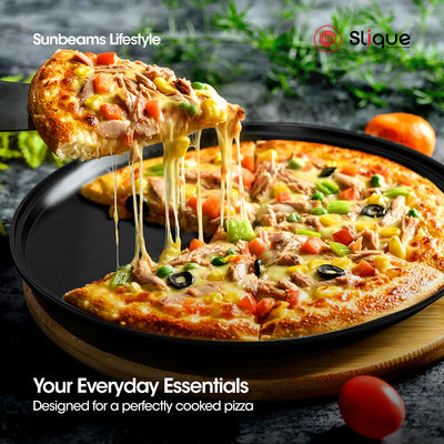 SLIQUE Pizza Pan 33x33x1cm | Oven Safe | Non-Stick