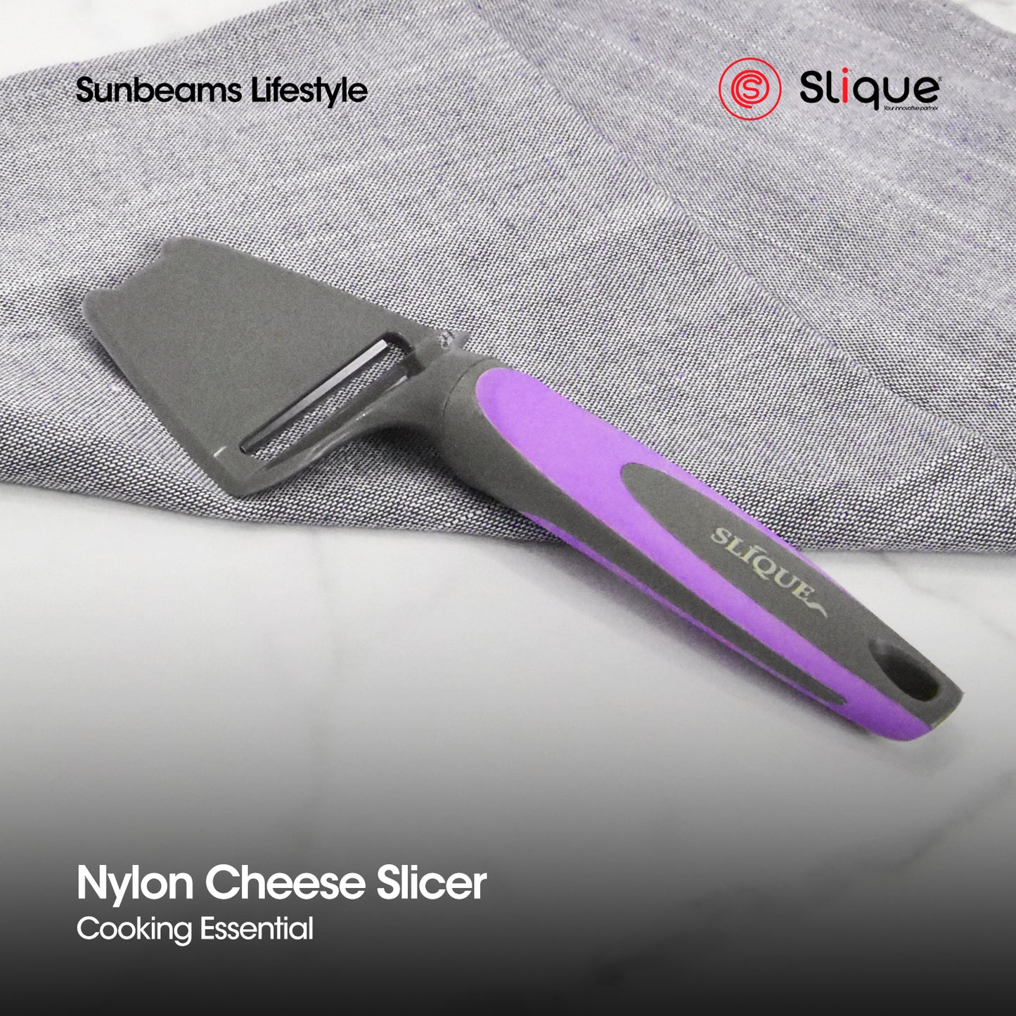 SLIQUE Premium Nylon Colour Cheese Slicer Cheese Grater Butter Cutter