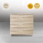 NEST DESIGN LAB Premium 3 Layer Chest TV Cabinet Drawer