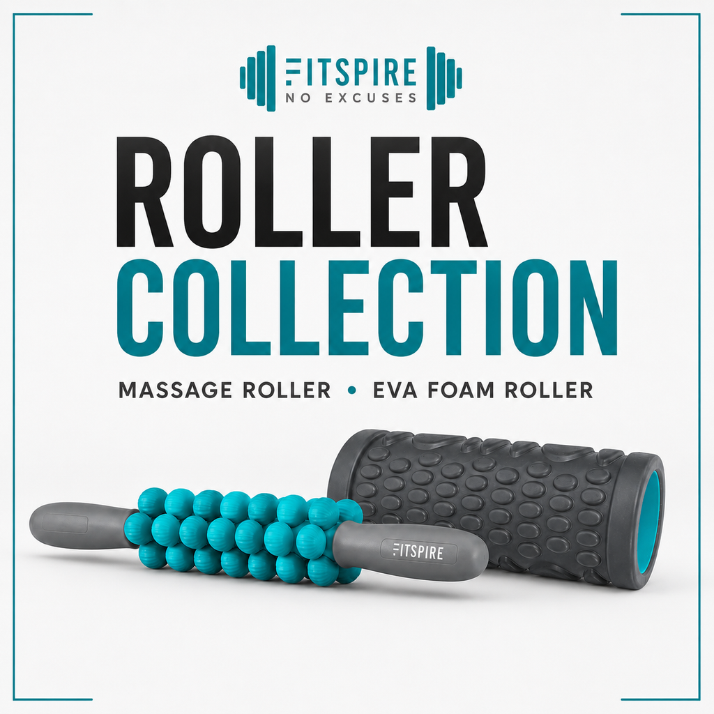 FITSPIRE Recovery Roller Collection Foam Roller Massage Roller Muscle Relief