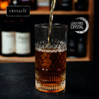 CRYSALIS Royalty Highball Glass 4pcs Set 390ml | 14oz