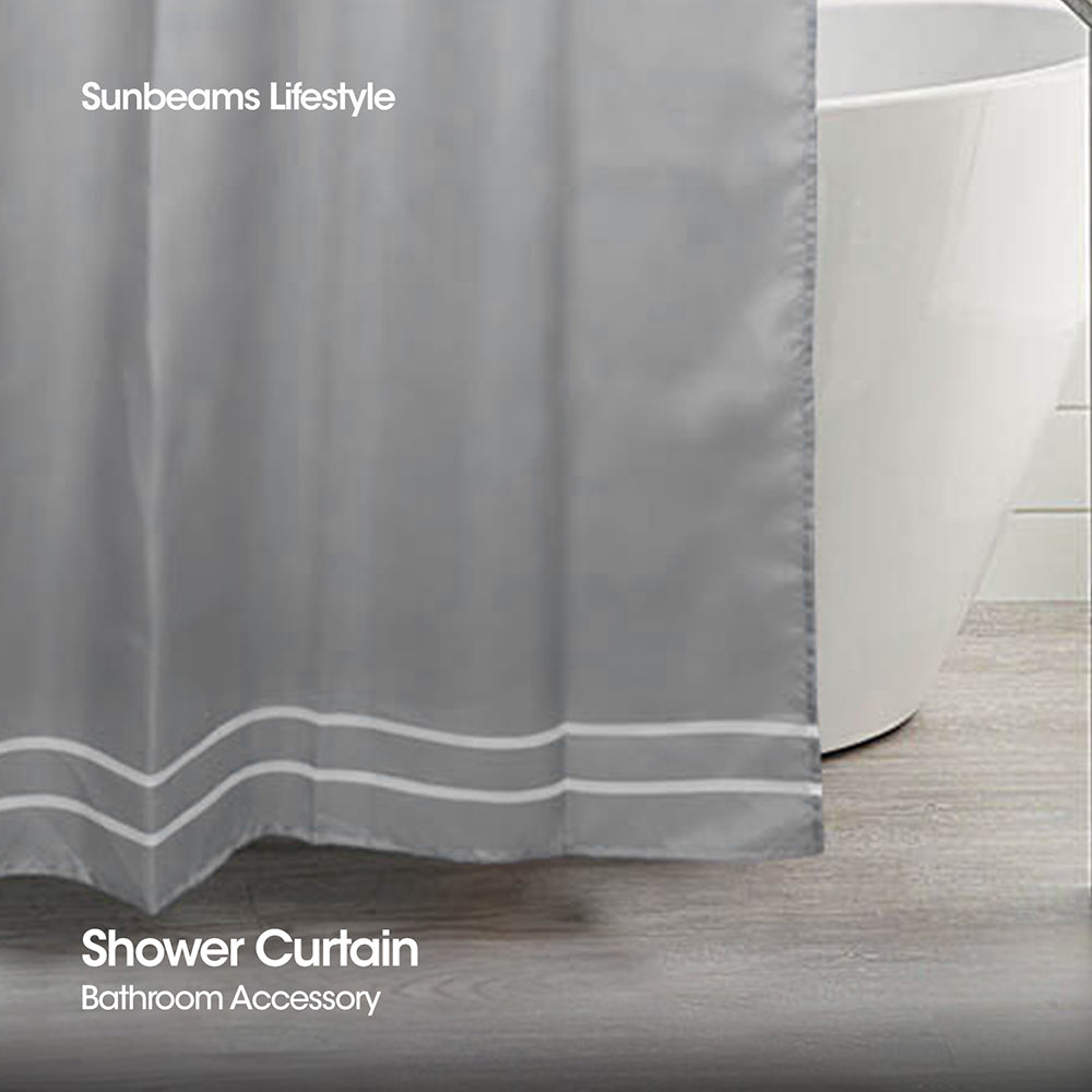 PRIMEO Shower Curtain 180x180 cm 90 GSM
