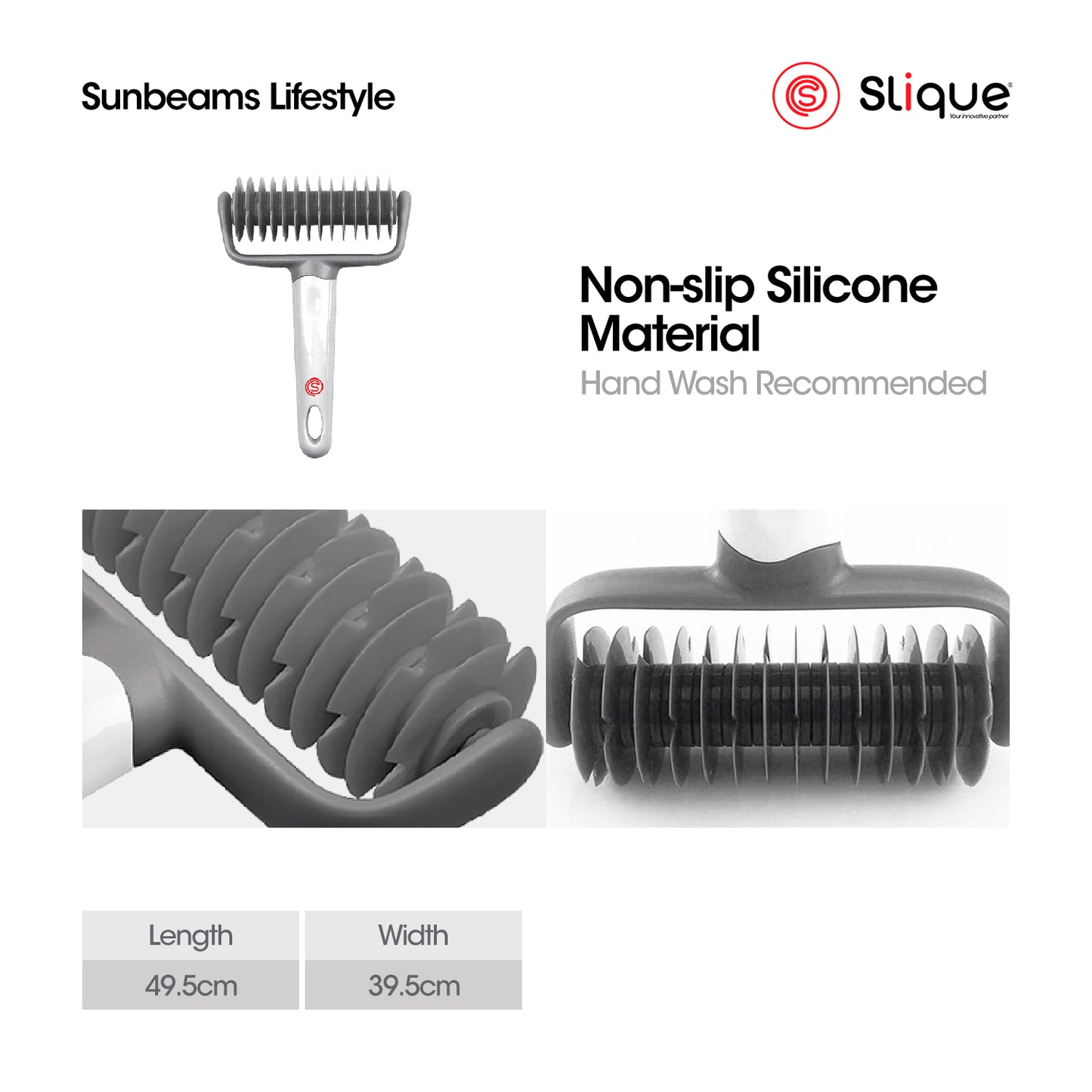 SLIQUE Premium Lattice Roller Dough Cutter